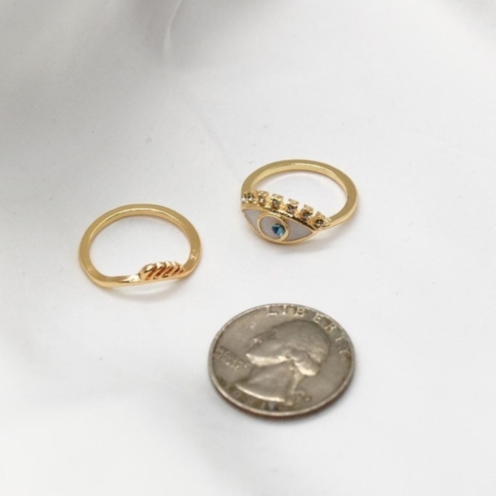 Eye Ring Set - Picture 4 of 4